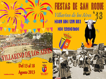 Programa de Fiestas San Roque 2013   Programa de Fiestas y anexos que por motivos de organizacion han quedado fuera de Programa